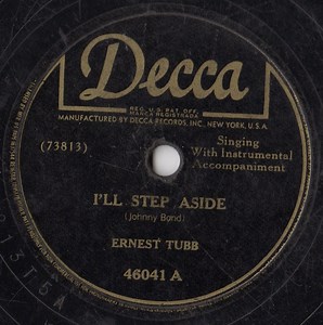 Ernest Tubb - I'll Step Aside / There's Gonna Be Some Changes Made Around Here