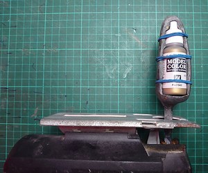 Paint Pot Mixer Shaker With a Jig Saw.