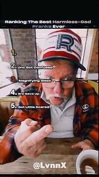 Ranking The Most Epic Dad Pranks Of All Time! #ranking #funny #viral