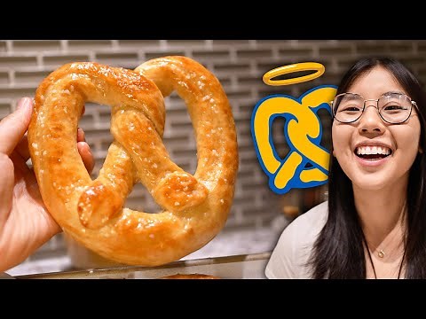 Auntie Anne's Soft Pretzels RECIPE 🥨 (Just like in the mall!)