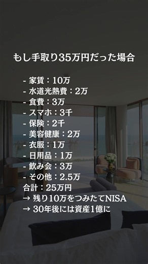 手取り35万円でも未来を変える：暮らしの整え方