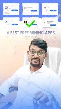 top 6 Free Crypto Mining ⛏️ projects 2026