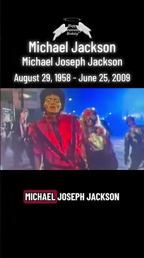 Happy Heavenly Birthday Michael Jackson | Honoring the King of Pop’s Legacy #musichistory