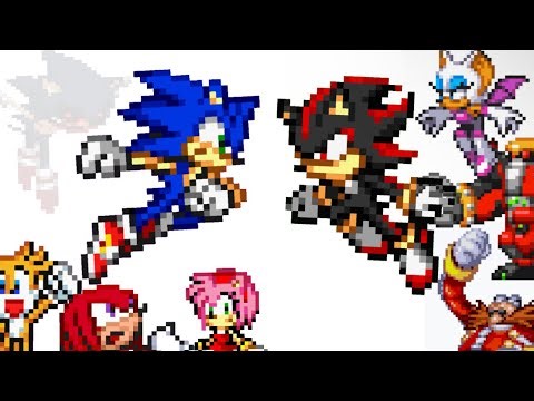 Op Sonic Sprite Animation Compilation 3