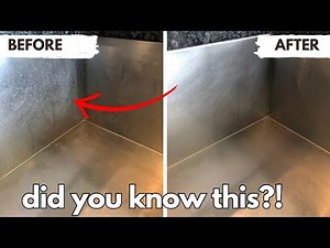 The *Brilliant* Secret to Clean Stainless Steel Sinks Like a Pro! ⭐️