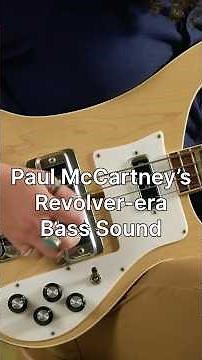 Paul McCartney's Revolver-era reverse speaker bass mic-ing technique! #bass #beatles #musician