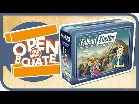 Fallout Shelter : le jeu de plateau - Unboxing