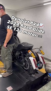 3.4K views · 304 reactions | Picked up 15 horsepower with Dynojet PV4 custom tuning over the SE tune. 2024 Road Glide, SE 131 motor, S&S 2/1. Excellent gains on these Gen 2 bikes #fuelmoto #fuelmotousa #dynojet #powervision #gen2 #milwaukee8 #powervision #pv4 | Fuel Moto | Facebook