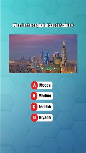 What is the capital of Saudi Arabia