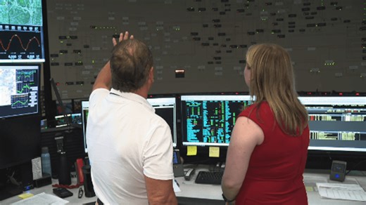 Take a look inside National Grid's Transmission Control Center