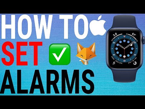 How To Set Alarms On Apple Watch (Series 6,5,4,3,SE)
