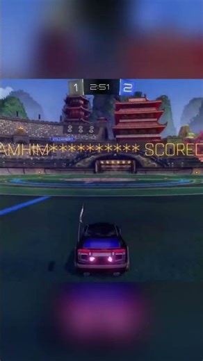Insane double tap from horrible setup #rocketleague #shortsyoutube