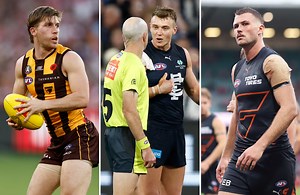 The 2024 AFL Free Kick Ladder - player edition (Round 8)