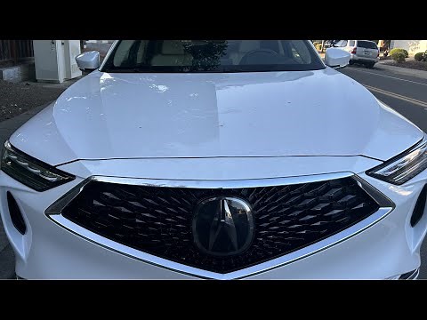How to Open the Hood of an Acura MDX 2022-2025