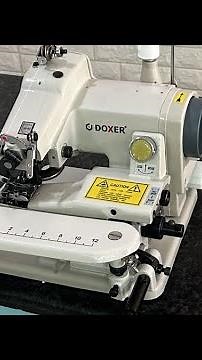 Turpai Machine Demo/ Hemming machine Demo/ How to put thread in Turpai machine
