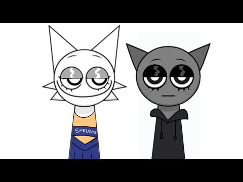 Emo boy meme // SPRUNKI // (Human Wenda x Gray)