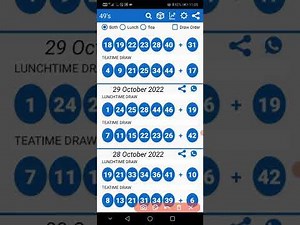 STRATEGY TO WIN UK 49 LUNCHTIME NUMBERS, 4-5 NUMBERS