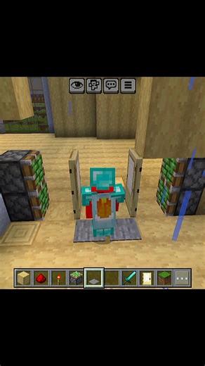 Automatic Gate In My home #minecraft #shorts #gaming
