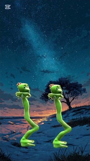 Dame tu cosita Green alien dance #dance #greenalien #shorts