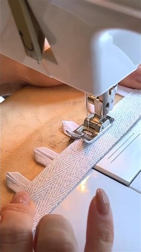 How to sew button loops #diy #sewing #sewingtutorial #fashion #howtosew #buttonloops