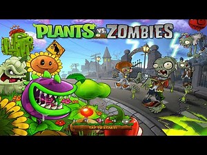 لعبة الزومبي ضد نباتات - المرحلة 1 من المستوى 1 الى 10 - Plants vs Zombie Adventure All Day Levels