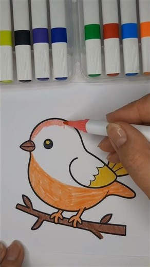 🌿Happy Little Bird! 🐦💛HappyBird #LittleJoy #Bird #Nature #Animals #Shorts #Fun #BirdSinging