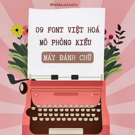 Font chữ Việt hoá trên Canva - Tạo mẫu đánh máy đẹp