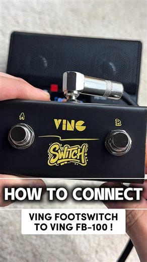 Toko Musik Kesayangan Kalian ☎️081-23456-6468 on Instagram: "SANGAT MUDAH DAN FRIENDLY USE ! @vingmusic.id Tutorial Bagaimana Caranya Connect Ving Footswitch dengan Ving FB-100 Multi Efx Gokil yang Punya Speakernya sendiri 👍👍👍 Yang Pada Nanyain VING FB-100 harganya cuman 1 jt lebih dikit Untuk Accesories Footswitch tambahannya cuman 300 ribuan ! Ving FB-100 ini Multi Efx yang bisa IR Load ! , Bisa di Pakai All instrument , Baik Gitar Akustik , Elektrik bahkan Bass 🔥 Speaker Bisa Play Backing