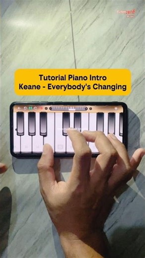 Tutorial Piano Intro Keane - Everybody's Changing #keane #everybodyschanging #pianotutorial