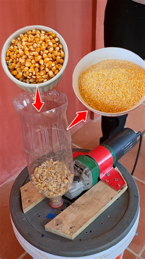 1.8M views · 18K reactions | Handmade Corn Grinder DIY at Home | Random Crafts | Facebook