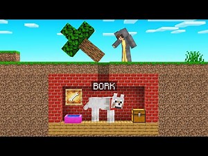 I Built BORK A SECRET BASE In Jelly's Server! (Minecraft)