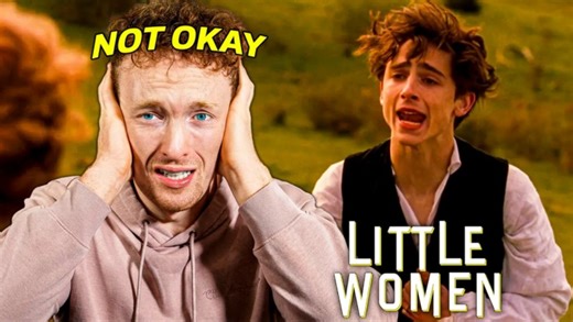 美国红发快语速小哥初次观看电影《小妇人 Little Women》(2019)的反应Reaction