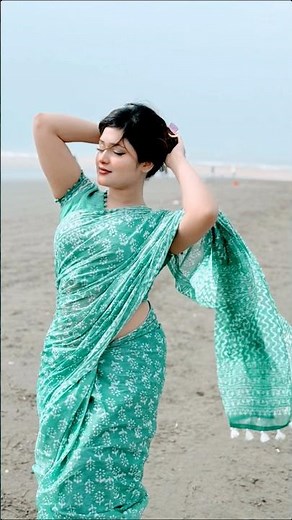 Glamorous Bangladeshi Model Photoshoot | Fashion Brand Shoot at Cox’s Bazar Sea Beach 🌊