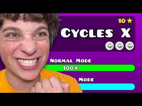 🔴CYCLES X🔴PLAYING FROM ZERO🔴DAY 11🔴GEOMETRY DASHING🔴