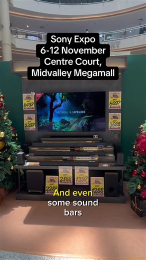 Experience the Sony Expo at Centre Court, Mid Valley Megamall