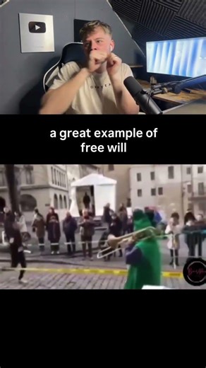 a great example of free will