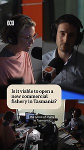 3.6K views · 16 reactions | The Tasmanian government is considering whether a new fishery off the state's north-east coast should be opened after a large sardine resource was discovered last year. With memories of super trawlers fresh in the minds of many, will Tasmanians be on board with the idea? ABC News reporter Clancy Balen unpacks the issue with Airlie Ward on ABC TassieCast. Listen on the ABC listen app: https://ab.co/ABCListenApp | ABC Hobart | Facebook