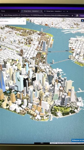 Explore 3D maps from around the world #map #mapping #3dmap