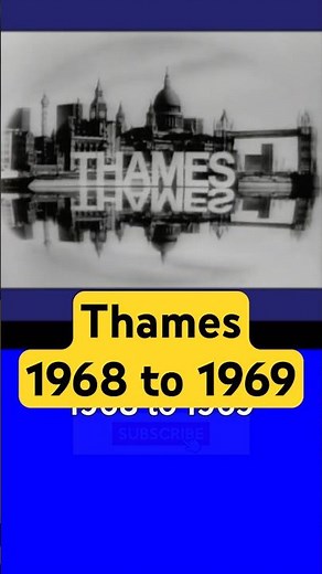 Thames Television Ident 1968 to 1969 #thames #itv #itv1