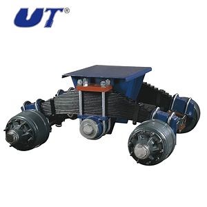 [Hot Item] Trailer Parts Bogie Trailer Tandem Suspension Two Axles Bogie Suspension