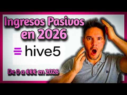 🚀 Hive5 p2p 2026: How to Start From Scratch and Generate €€€ Every Month [Beginner to Expert]