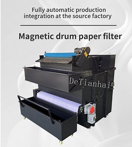 [Hot Item] Magnetic Drum   Paper Band Filter for Coolant Purification, Auto Cleaning, High Efficiency Chip Removal
