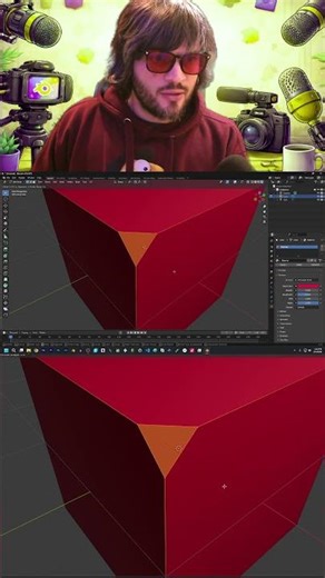 Bevel a Vertices Super Fast in Blender BLENDER TIP