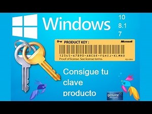 Obtener Clave de mi Windows Sin Necesidad de Programas | Tutorial