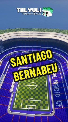 Minecraft Santiago Bernabeu Stadium Construction Part 5