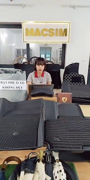 Thảm lót sàn ô tô VinFast Maxsim - Bộ thảm TPE nguyên nhựa dày, không mùi