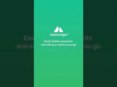 ViewRanger app tutorial: how to plot routes