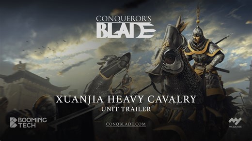 1.8K views · 40 reactions | Be ready for victory with the new Xuanjia Heavy Cavalry unit, which you will be able to unlock in seasonal challenges in Conqueror's Blade: Dragonrise!  More ➡️ https://conqblade.com/l/XuanjiaHeavyCavalry | Conqueror's Blade | Facebook