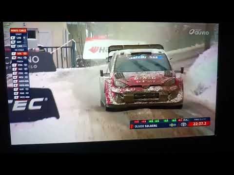 Solberg sortie dans es 12 monte Carlo 2026 😳😳😳