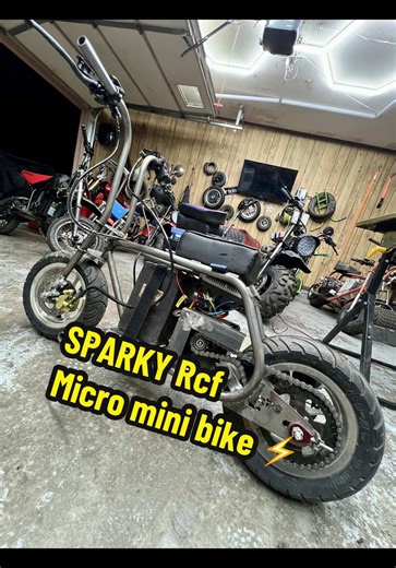 Sparky RCF Micro Mini Bike ⚡️